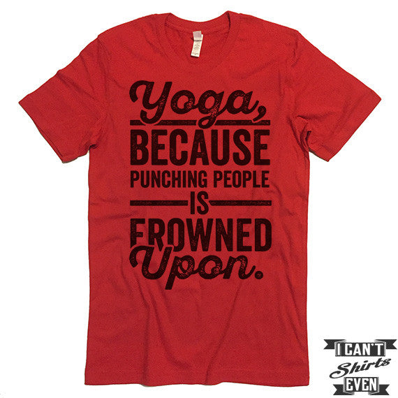 I Do Yoga Because Punching People Is Frowned Upon Coffee Mug by Jacob  Zelazny - Pixels
